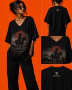 BOSSERA Luxe Western Eclipse Премиальная Оверсайз Футболка