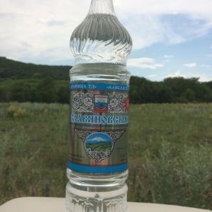 Вода минеральная природная питьевая лечебно-столовая &#34;Славяновская&#34;. 1,0 литра