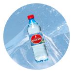 Вода негаз. "Ледниковые воды Абхазии" 0,5 л