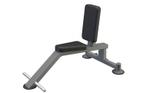 DHZ Fitness Multi Purpose Bench, Overhead Press Support, Black Powder-Coated, Tapered Seat, Raised Footrests, 30kg, 117 76 82cm, Triangle-Shaped Support | U3038 250582