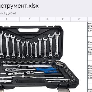 Набор инструментов  61 предме