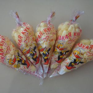 Кукурузные шарики, 20 гр. Кукурузные шарики сладкие ванильные. Возможны заказы определённых вкусов.