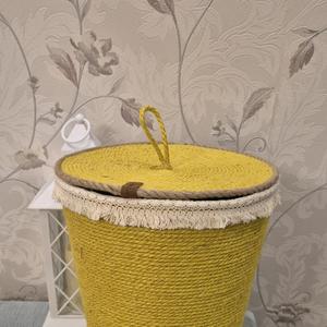 Корзина из джута для хранения, универсальная