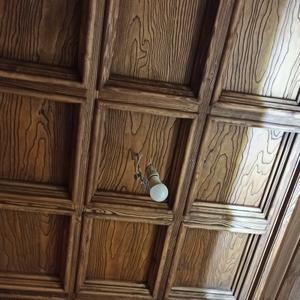 Потолок лиственница