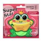 Коллагеновый патч для губ SECRETS LAN "Super Star" c витаминами А, Е "Gold", 8 г