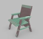 Кресло деревянное Конструктор ДизайнДом Швеция КР-004
