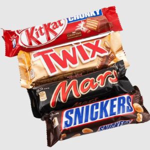шоколадные батончики MARS 50гр от 32р