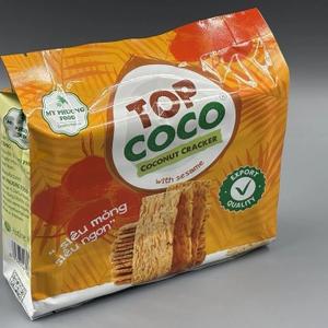 Хрустящие кокосовые крекеры "С КУНЖУТОМ" 150 г