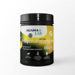 Agama Lab Коллаген морской +Гиалурованная кислота + Витамин С,  с ароматом Лимона (150 гр. банка)