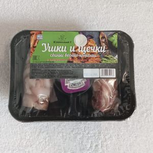 Ушки и щечки
Чеснок