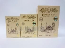 &#34;JAMAL TEA&#34; EarlGray. Смесь лучших сортов классического чёрного чая, с добавлением натурального бергамотового масла. Аромат этого чая знаком каждому – тонкая изысканная горчинка. 


