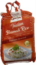 Рис индийский Басмати пропаренный JFK PREMIUM STEAMED 1 кг JFK рис
