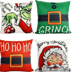 Наволочки  новогодние Гринч