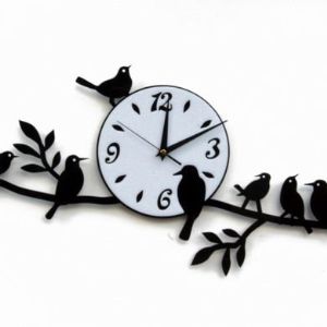 Необычные часы &#34;Птицы&#34;. Необычные часы