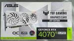 ASUS TUF Gaming NVIDIA GeForce RTX 4070 Ti SUPER OC White Видеокарта