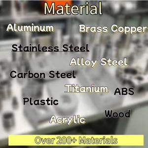 can process 200+ raw material,precsion have 18 years precision  parts exprerience.