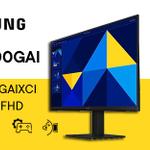 SAMSUNG S24D300GAI — идеальный монитор для работы и развлечений