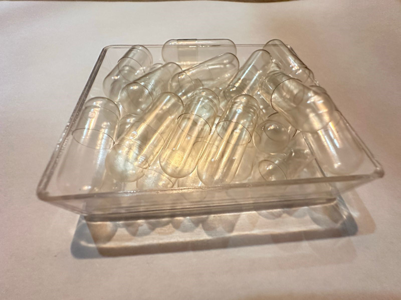 Пустые желатиновые капсулы DRL Прозрачные #00