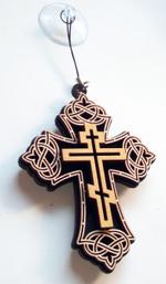 Крест подвеска на присоске