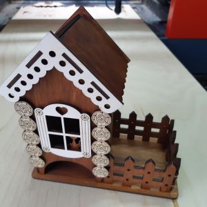 Чайные домики на заказ с покраской и сборкой, гравировка логотипов