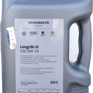 Синтетическое моторное масло VOLKSWAGEN 0W-30, 5 л