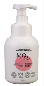 Гипоаллергенное мыло-пенка для рук, лица и тела 350 мл Moss MS304009