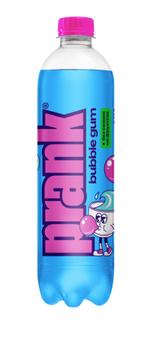 Напиток безалкогольный газированный PRANK "Bubble gum" на фруктозе 0,53 л.