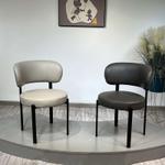 Стул для обеденного стола Yi Fanke 267 темно-серый, бежевый, красный, черный