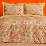 Роскошный комплект постельного белья King Size из 100% хлопка — Коллекция Элегантного Комфорта