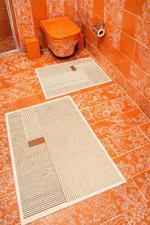 Aurevia Luxe Цифровой Премиум Коврик для Ванной с Антискользящей Основой (2шт)