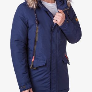 Braggart &#34;Arctic&#34; ЗИМНЯЯ ПАРКА СИНЕГО ЦВЕТА МОДЕЛЬ 4933
