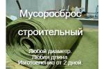 Мусоросброс брезентовый диаметр 60см
