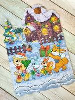 Фигурный пазл MAXI "Скоро Новый Год" 01112