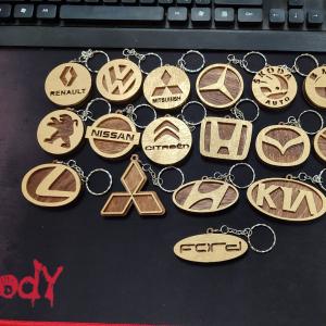 Брелоки по меркам машин