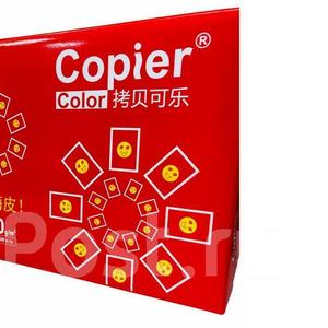 ЦЕНА ОПТОВАЯ ОТ 5350 ПАЧЕК !!!
ЦЕНА С НДС !!!
Офисная бумага А4 Asia Simbol Copier Color высочайшее качество.
Идеальная бумага премиум класса. Обеспечивает прекрасный внешний вид документов как повседневного использования, так и для презентационных целей. Идеально подходит для всех видов офисной техники. Отбелена без применения хлора (ECF).

Класс А : Superior ( 80 г/кв.м,500 листов, по 5 пачек в коробке) без хлора продлит жизнь вашей офисной техники.
Подходит для высокоскоростной лазерной , струйной печати
Бумага для офисной техники премиум класса

Характеристика:
- Формат: А4.
- Плотность: 80, г/м2.
- Непрозрачность: 95%.
- Белизна по CIE: 172%.
- Яркость ISO: 110%.
- Влажность: 4,5%.
- Толщина: 110 мкм