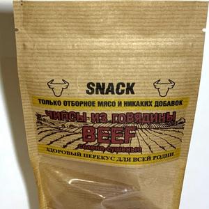 Дой пак бумажный с окном 40мм (без металлизации)