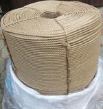 Канат ДЖУТОВЫЙ 6мм (25кг) Дж6-25