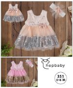 Платье для девочки Hepbaby H351