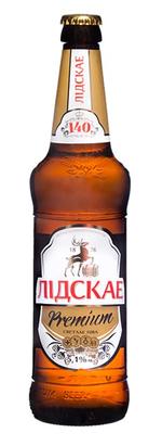Пиво светлое Лидское Премиум 5,1% ст/б 0,5л