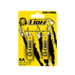 Батарейки &#34;Lion&#34; Ultra Alkaline battery AA 2 PCS, AAA 2 PCS
В блоке 12, в коробке 240шт.
Продукция произведена в Китае. 
Собственная торговая марка компании RB Brands. (
От производителя. Оптом.
Цены: AA 2 PCS = 33,81 руб,., AAA 2 PCS  = 30,48 руб,. 
Цена без НДС, без учета доставки.
Бренд: Lion
Гарантия производителя: есть
Чтобы купить оптом, свяжитесь с поставщиком. 
Компания поставщик — RB Brands из города Алматы. 
Доставка возможна транспортной компанией, самовывоз. 
Способы оплаты: наличными, безналичная оплата.