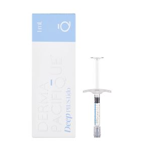 Name	DEEP
Ingredient	Hyaluronic Acid
HA Content	24mg/ml
Lidocaine	0.3%
needle	27G X 2ea
indication	Filling deep wrinkles and lines. Harmonization of volume and lip contour.
packaging	1 Syringe X 1 ml