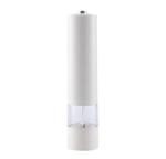 RA-6992 Мельница для специй электрическая с подсветкой на батарейках, пластик на 4-х батарейках БЕЛАЯ RA-6992