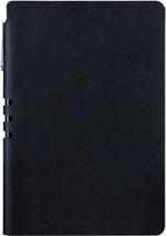 Блокнот недатированный А5 с ручкой Vivella черный, 140х200 мм, 224 страниц, красный обрез от Antonio Veronesi