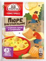 Пюре картофельное с жареным луком и сухариками 34 г 1/22