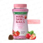 Мягкие конфеты для ухода за волосами biyode 60 капсул hairgummy-60