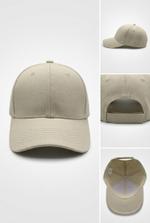 Кепки однотонные шестиклинка на липучке (без сетки) 6-БС-Л