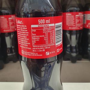 0.5l coca-cola (кока-кола) бутылка с описание товара