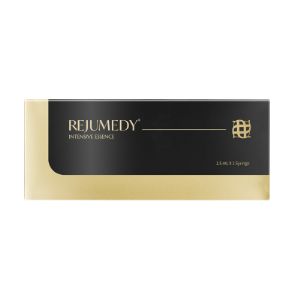 Name	REJUMEDY INTENSIVE ESSENCE
Package	1.5ml X 1ea
Ingredient	Water, Sodium Hyaluronate, Sodium DNA, Carnosine, Acetyl Hexapeptide-8, Disodium Phosphate, Sodium Chloride, Potassium Chloride, Potassium Phosphate
Indication	Neck wrinkle removal / Skin elasticity / Moisture supply
Treated Areas	Facial wrinkles, neck, shoulder area, back of the hand, inner arm, etc. Wrinkles
Storage Method	Actual temperature(1~30℃), shaded storage
Caution	When using REJUMEDY Intensive Essence on the skin, away from the eyes, seek professional advice before use and follow the directions for use thoroughly. Individual skin reactions may vary from person to person.