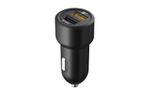 АЗУ Olmio 30W, USBx2, QC, Smart IC, black 038718