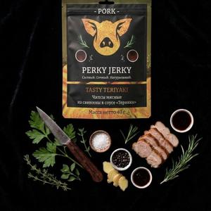 Чипсы мясные из свинины в соусе «Терияки», 40 г